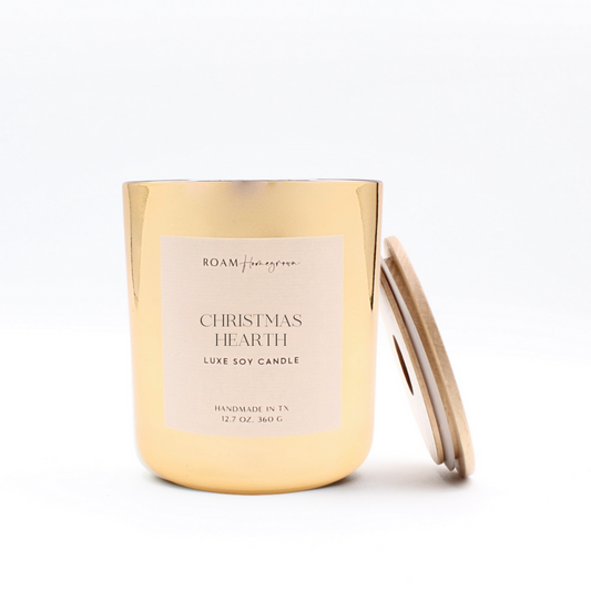 Limited Edition Christmas Hearth Soy Candle