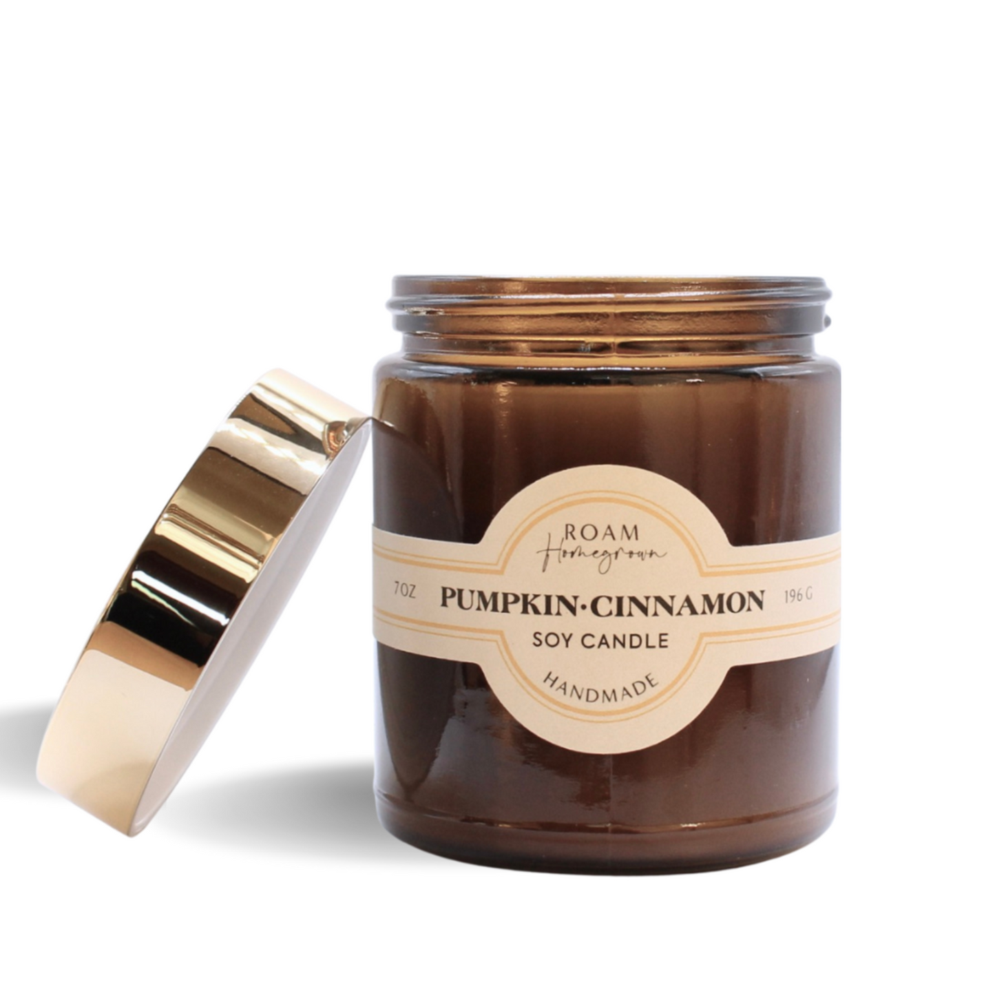 Pumpkin Cinnamon Soy Candle, 7 oz