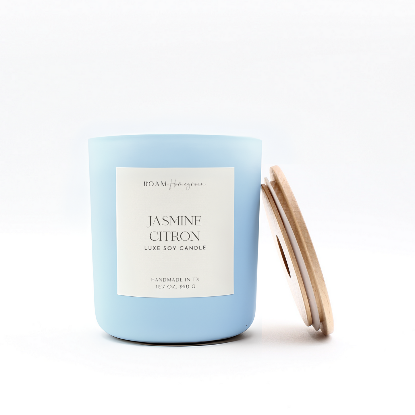 Brighter Days Soy Candle, Jasmine Citron - ROAM Homegrown