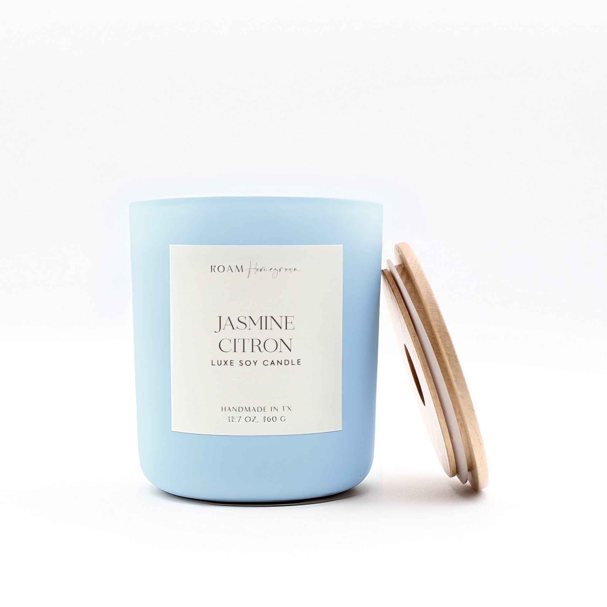Brighter Days Soy Candle, Jasmine Citron - ROAM Homegrown