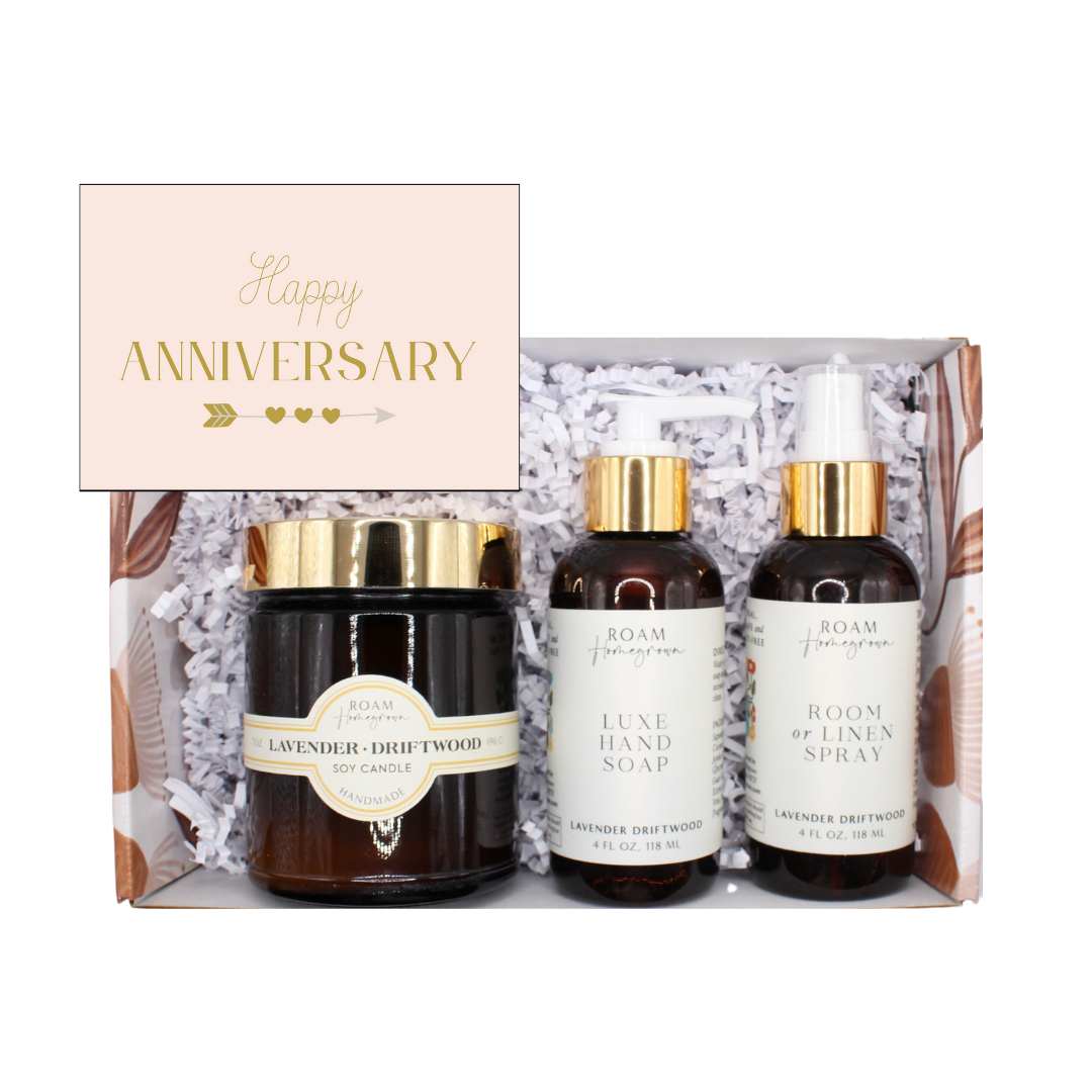Anniversary Candle Gift Box