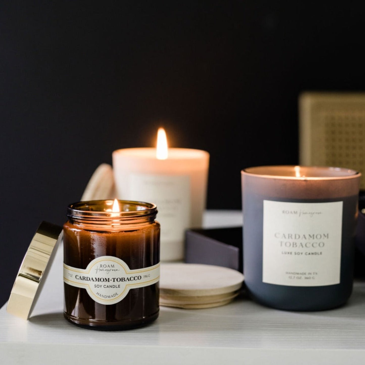 Natural soy candles vegan gluten free sustainable cruelty free