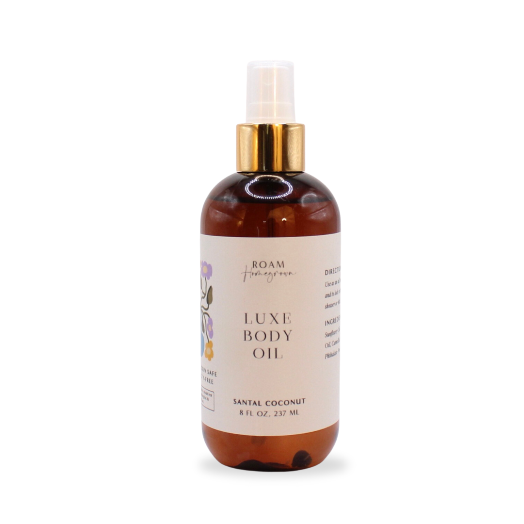 Santal Coconut Body Oil, 8 oz
