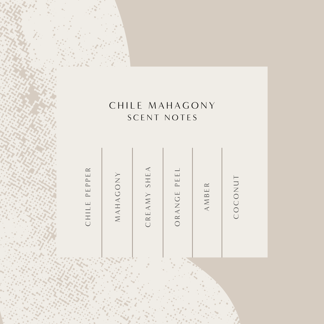 Chile Mahogany Soy Candle - ROAM Homegrown