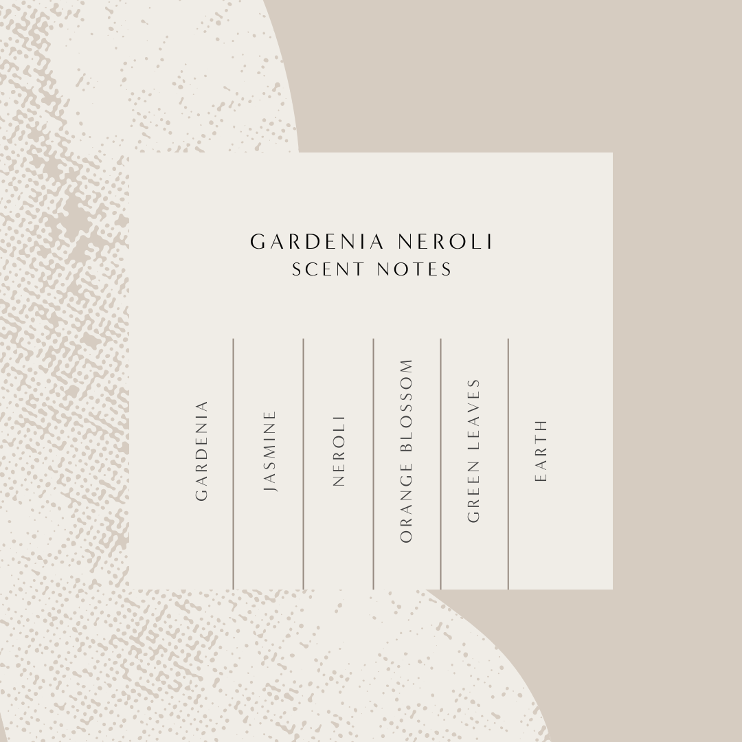 Gardenia Neroli Luxe Cream Candle - ROAM Homegrown