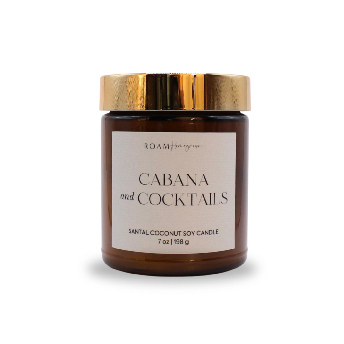 SANTAL COCONUT summer scented soy candle