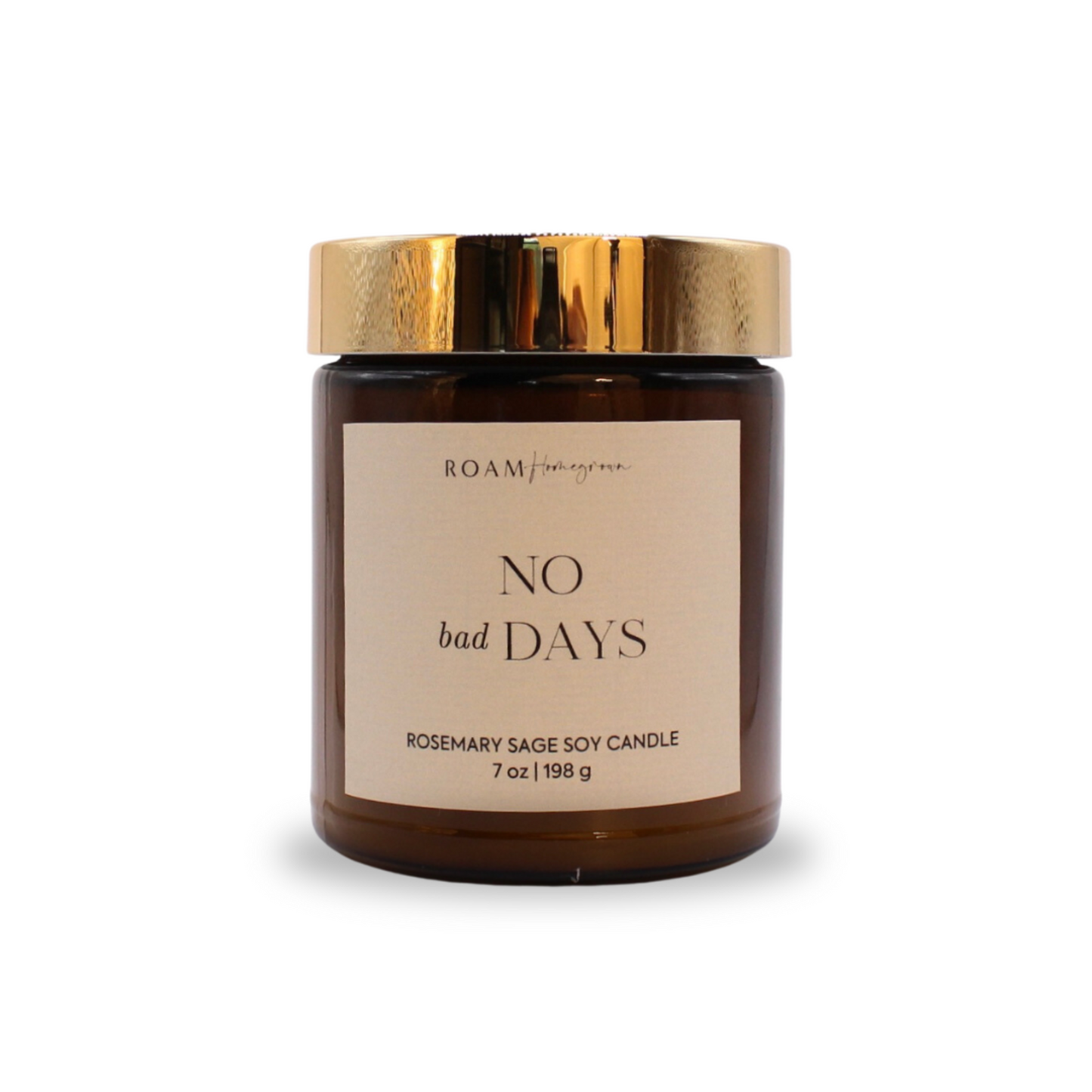 earthy rosemary sage summer scented soy candle