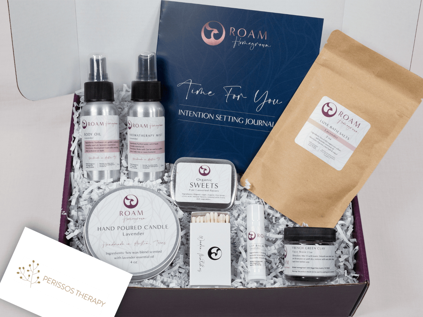 Permissos Therapy Self-Care Kit self-care gifts and sets ROAM Homegrown