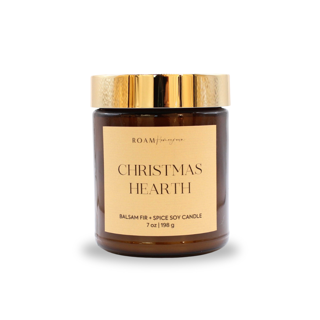 Christmas Hearth Holiday Candle