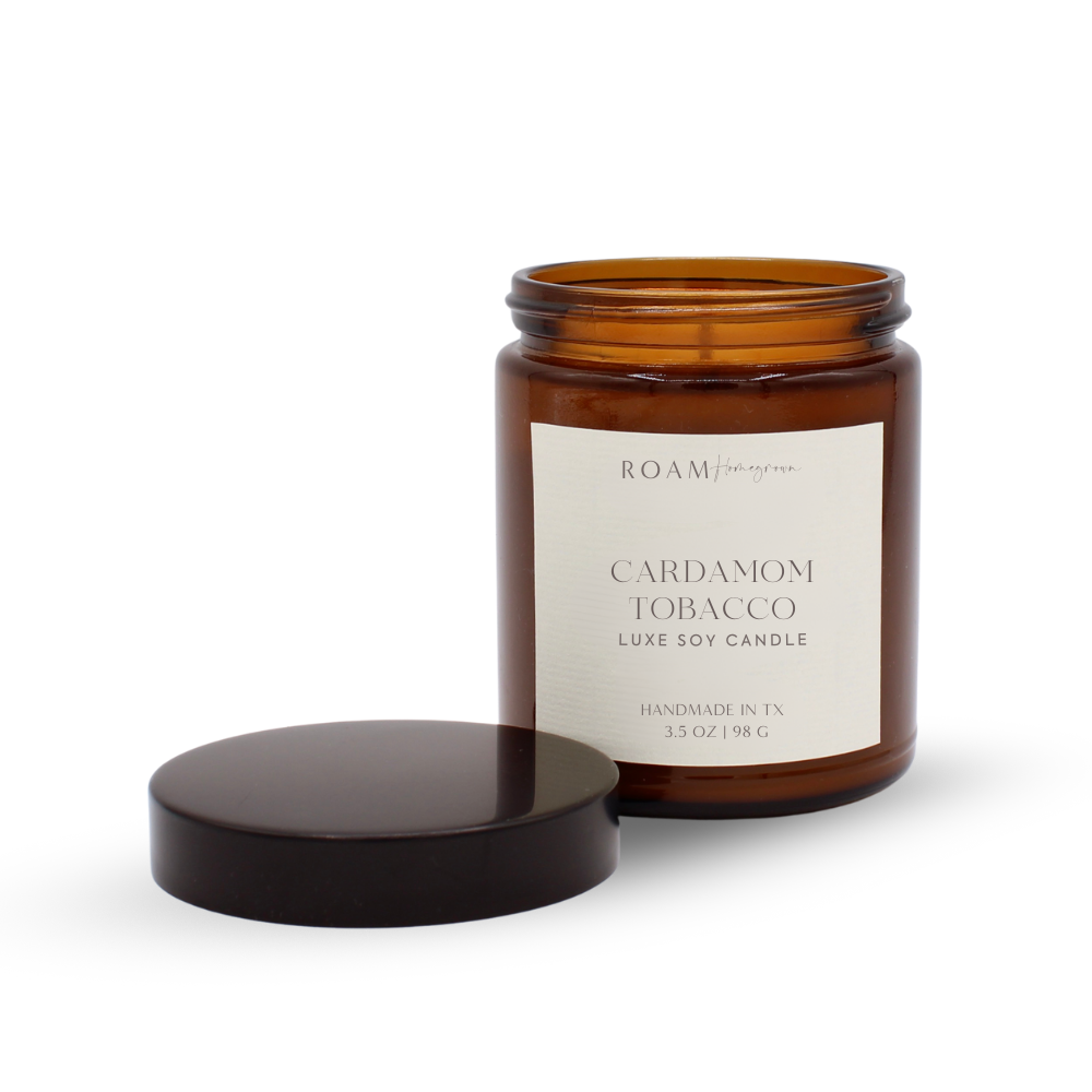 Amber Candle, 7 oz, Cardamom Tobacco