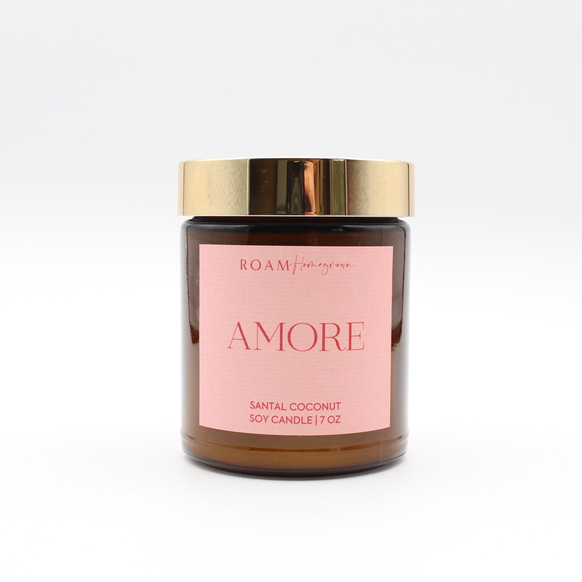 Amore Valentine's Day Soy Candle, 7 oz - ROAM Homegrown