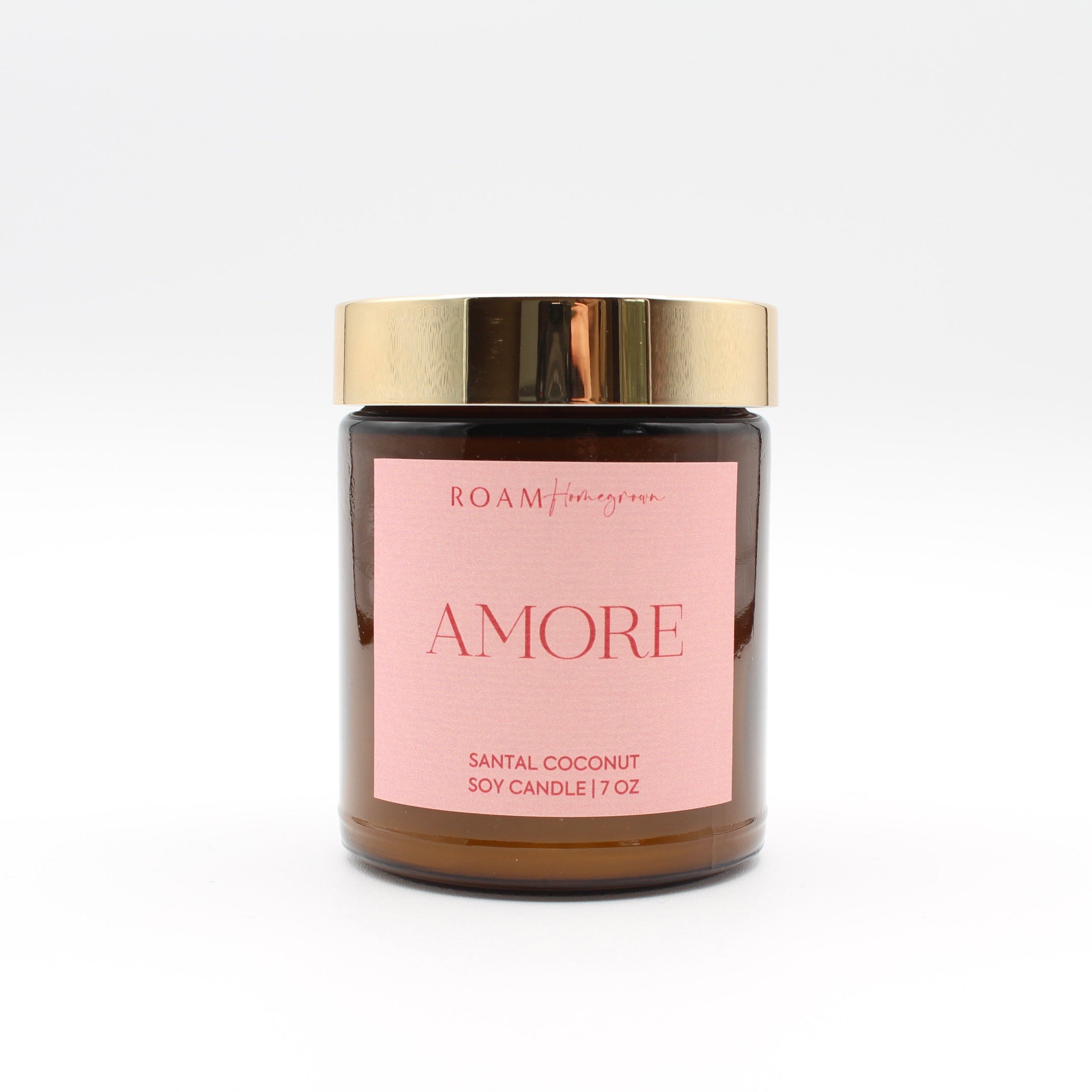 Amore Large Heart Candle