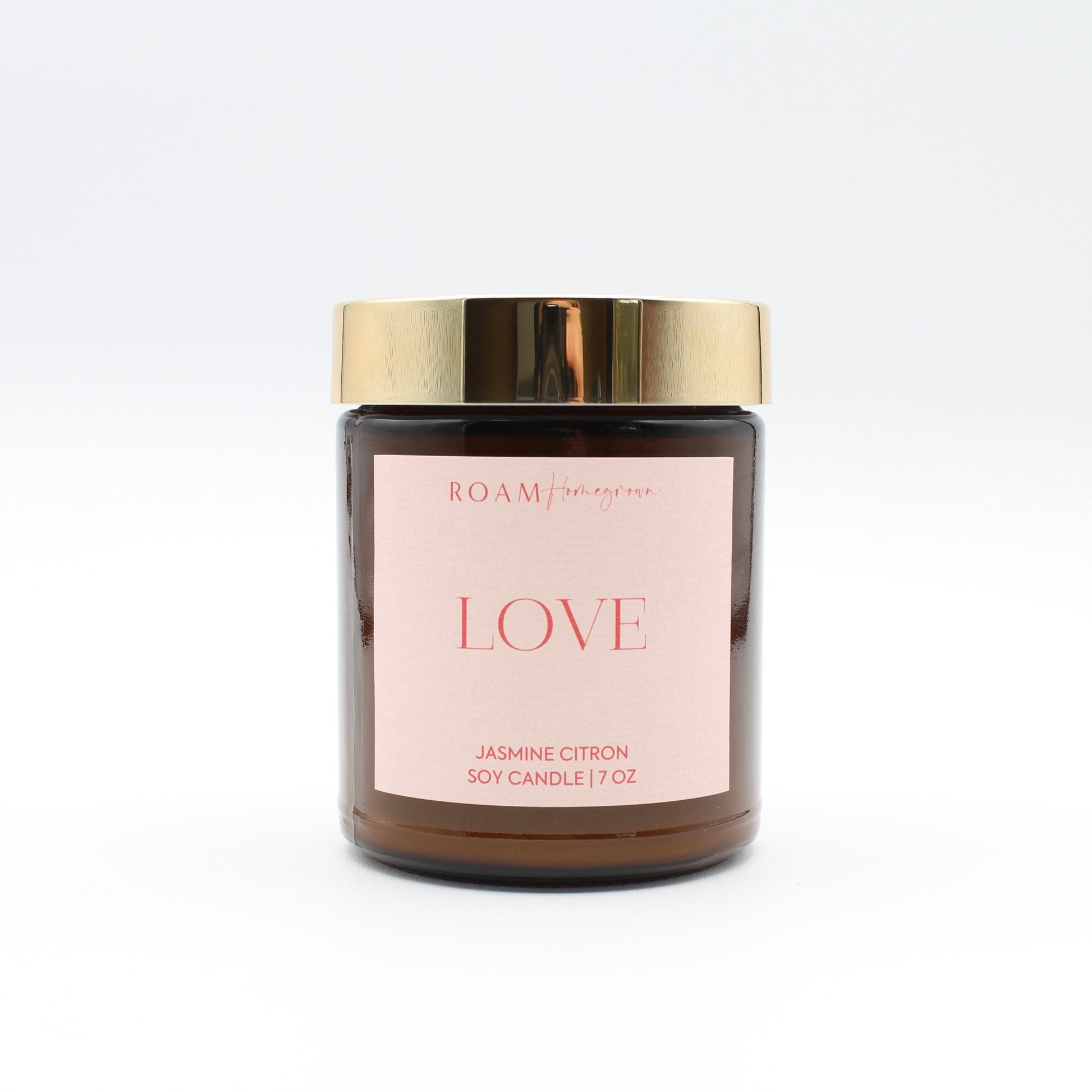 LOVE Valentine's Day Soy Candle, 7 oz - ROAM Homegrown