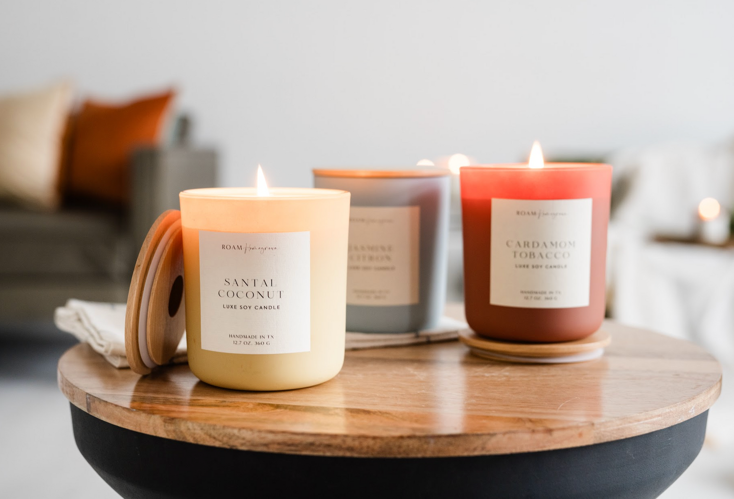 Brighter Days Soy Candle, Lavender Driftwood - ROAM Homegrown