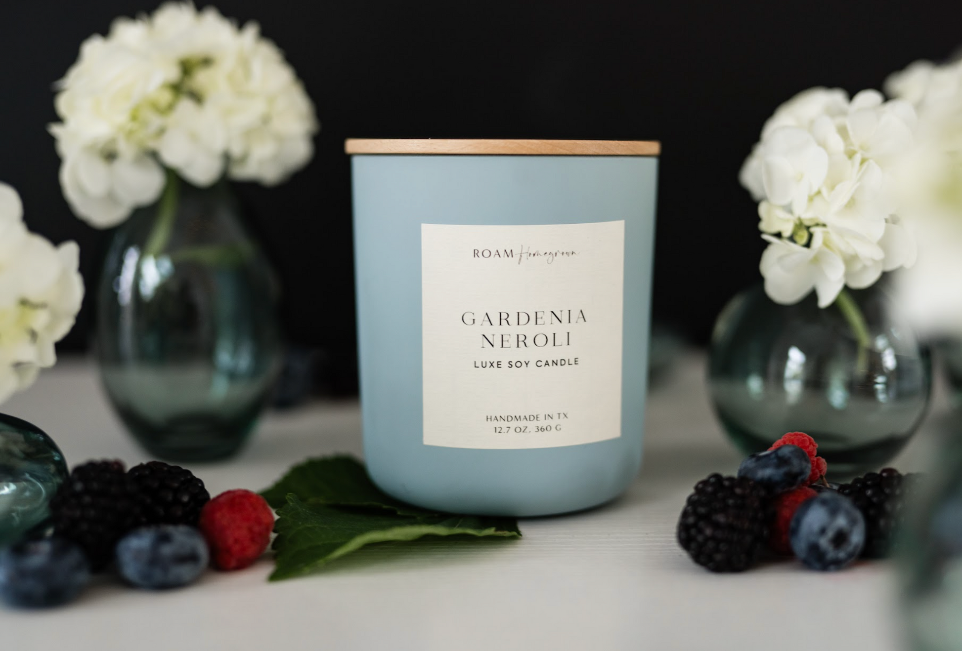 Brighter Days Soy Candle, Gardenia Neroli - ROAM Homegrown