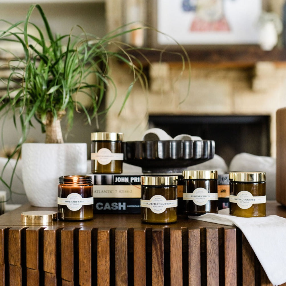 Natural soy candles vegan gluten free sustainable cruelty free