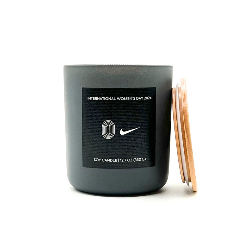 private label candle for sports brand