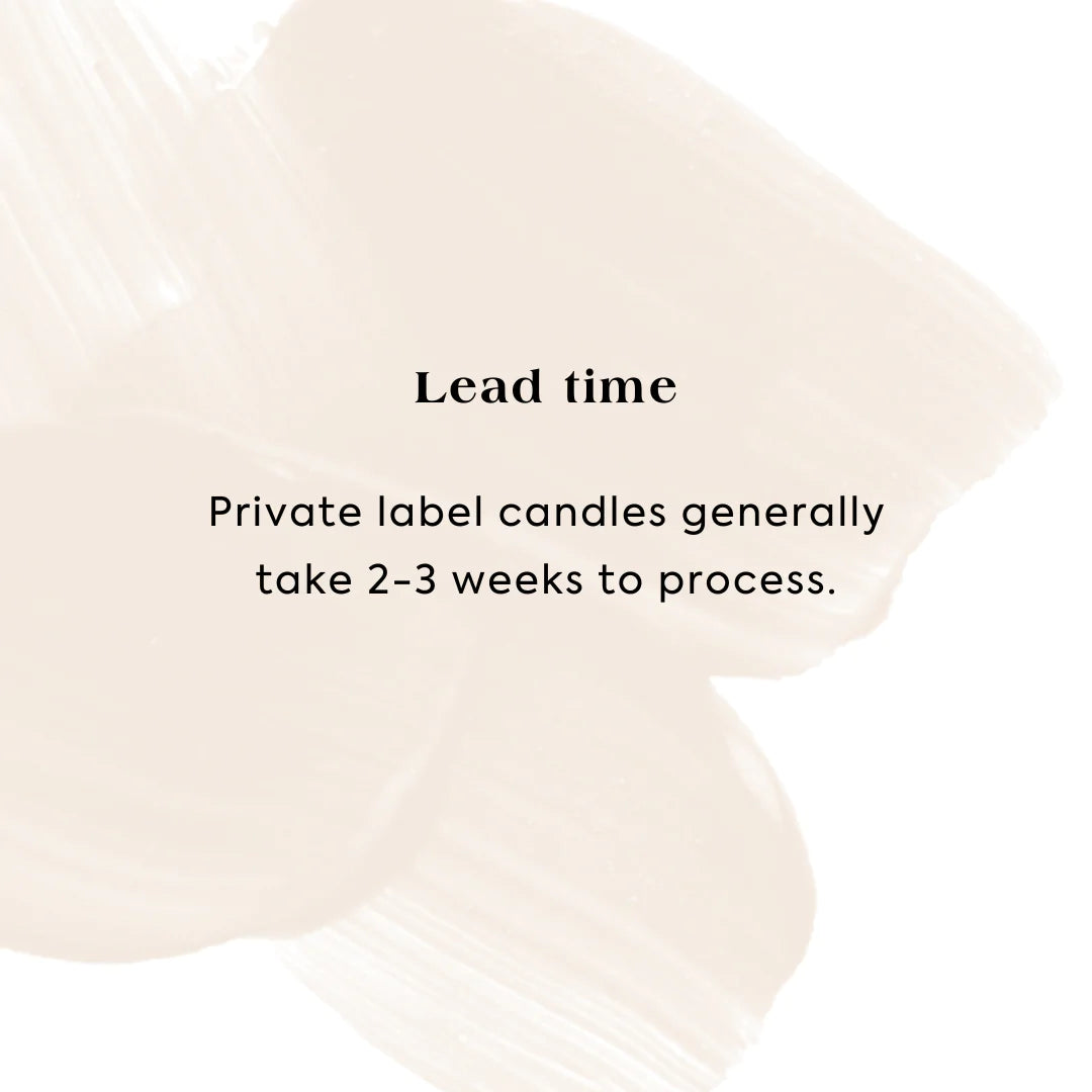 private label luxury candles