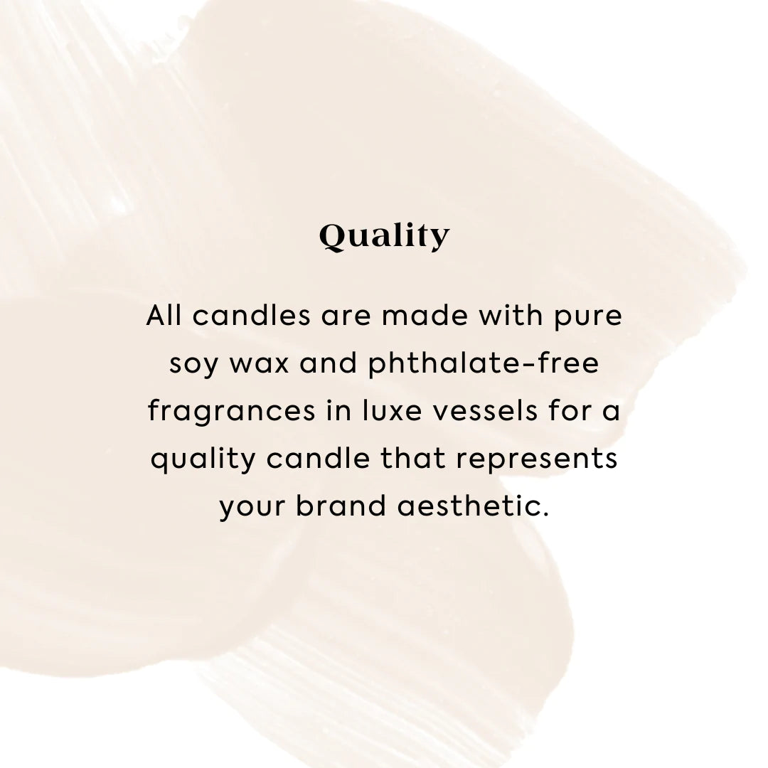 private label luxury candles
